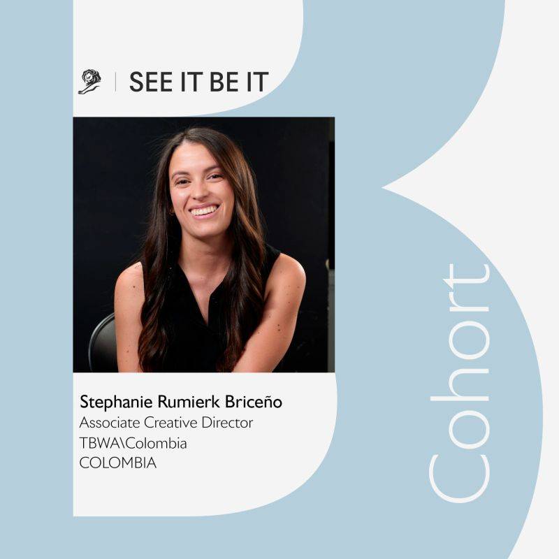 Stephanie Rumierk Briceñoon selected for Cannes Lions #SeeItBeIt