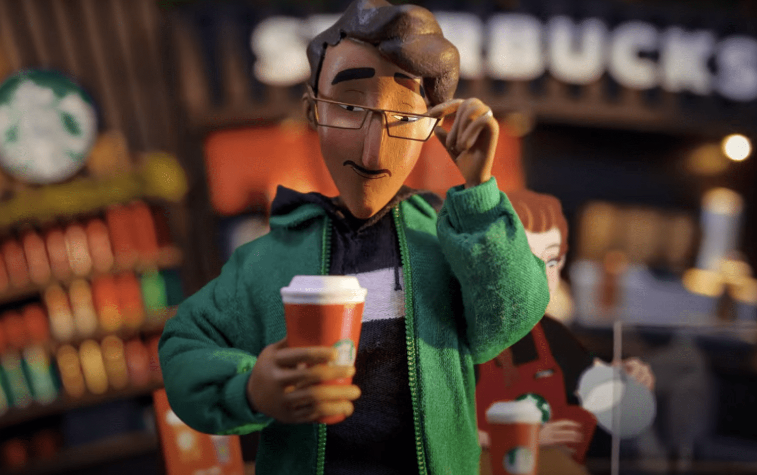 TBWA\London Starbucks campaign 'Drink In, Breath Out'